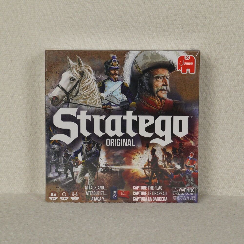 Jumbo Stratego Original Strategy Board Game Attack and Capture Flag Sealed